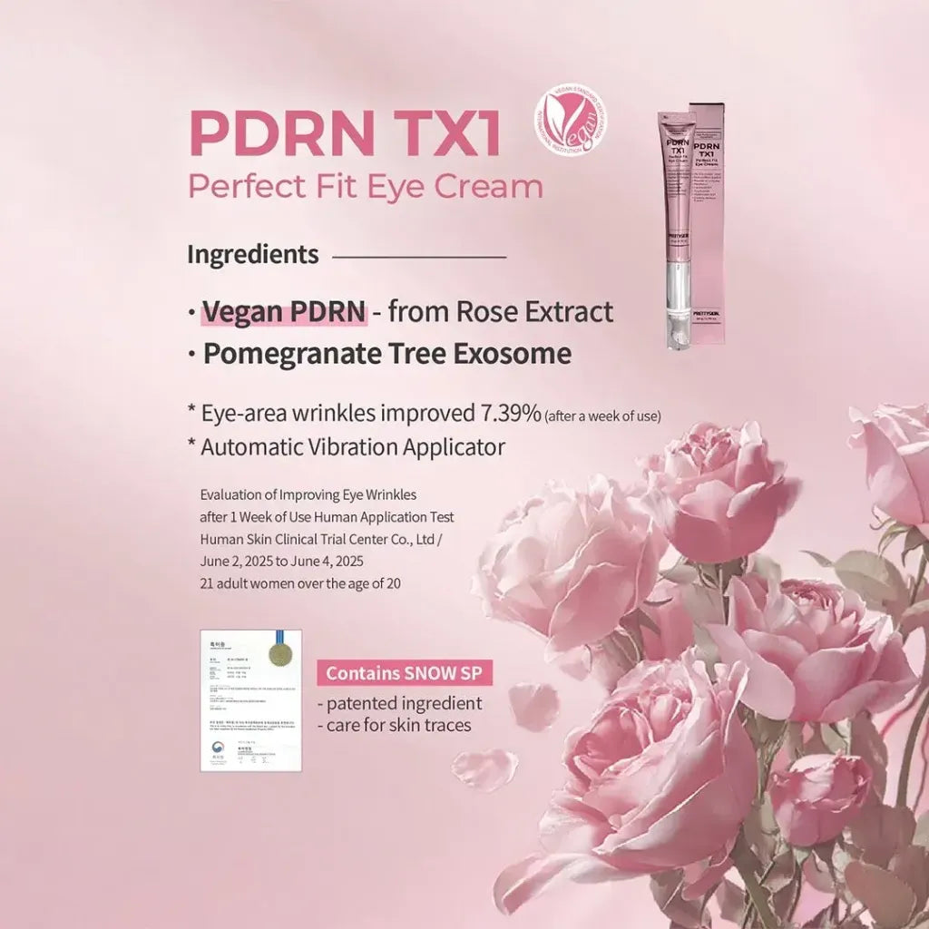 Pretty skin : PDRN TX1 Perfect Fit Eye Cream