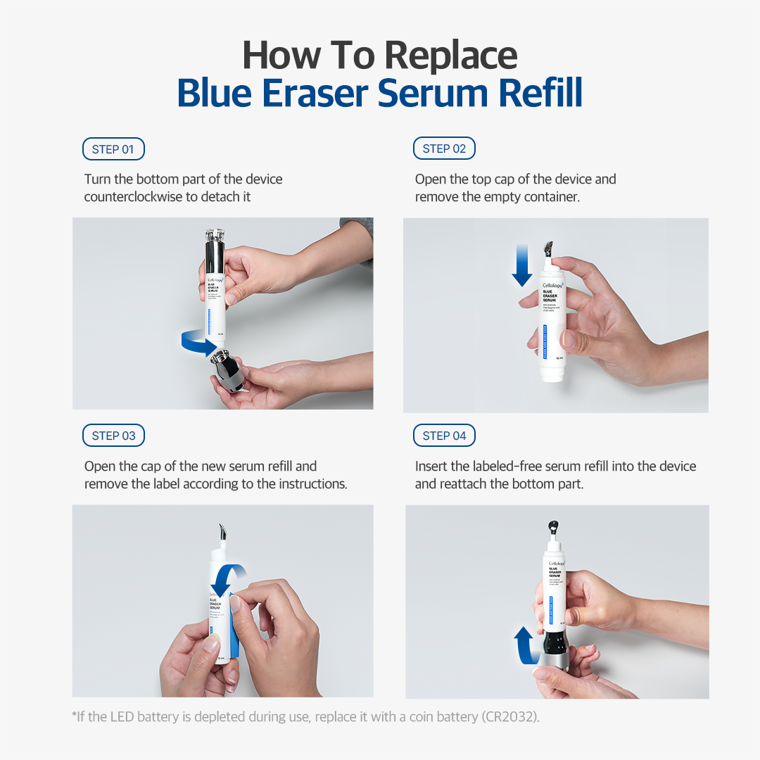 Cellology : Blue Eraser Serum (refill only)