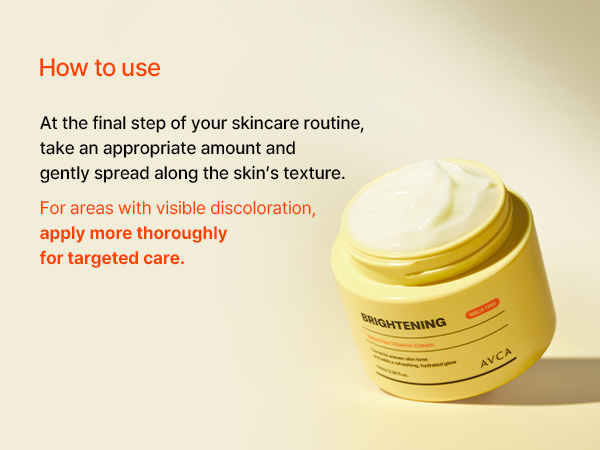 AVCA : Vitamin Brightening Cream