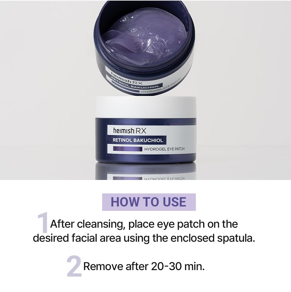 heimish : RX Retinol Bakuchiol Hydrogel Eye Patch