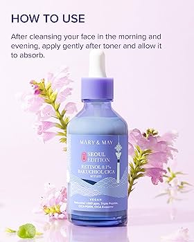 Mary&May : Retinol 0.1% Bakuchiol Cica Serum