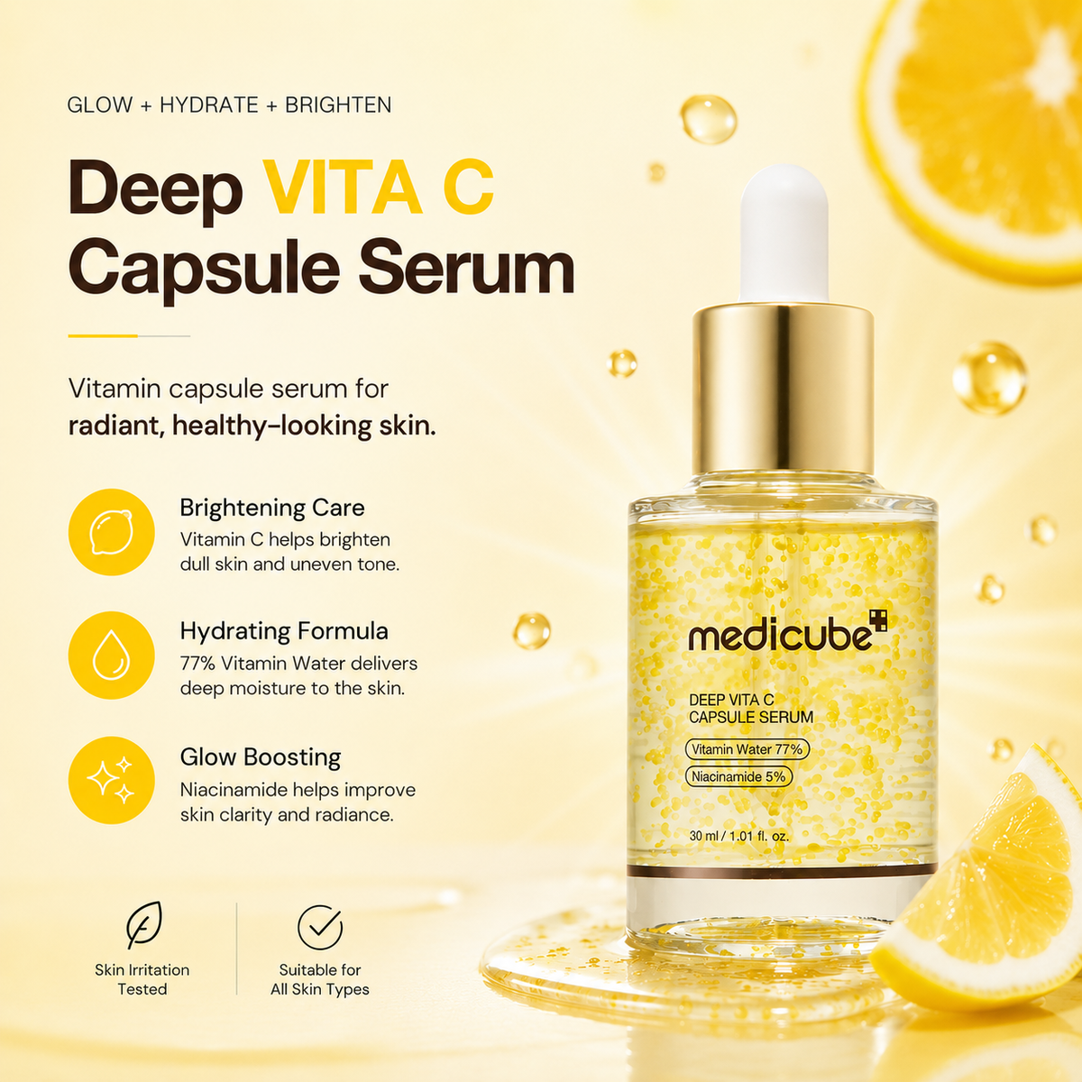 medicube : Deep Vita C Capsule Serum