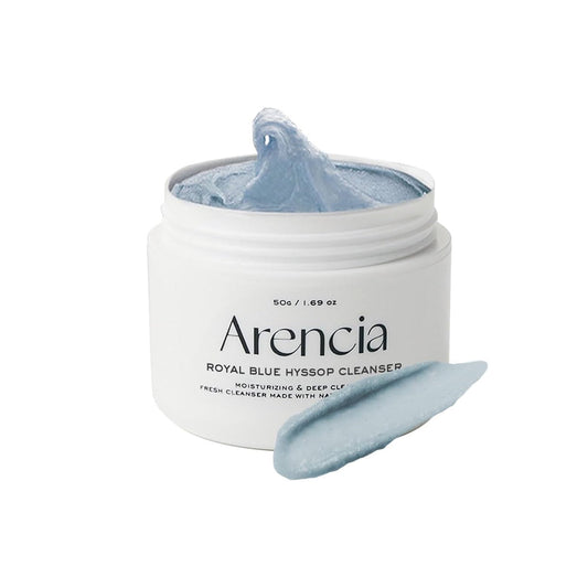 Arencia : Fresh Blue Hyssop Rice Mochi Cleanser