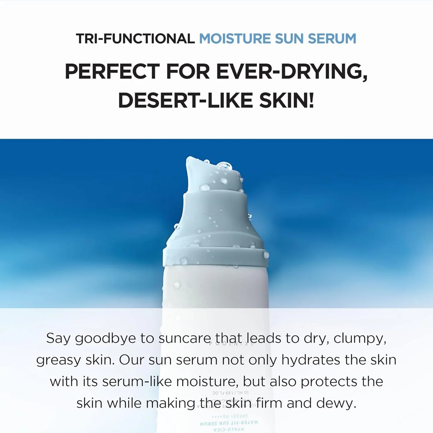 SKIN1004 : Madagascar Centella Hyalu-Cica Water-Fit Sun Serum