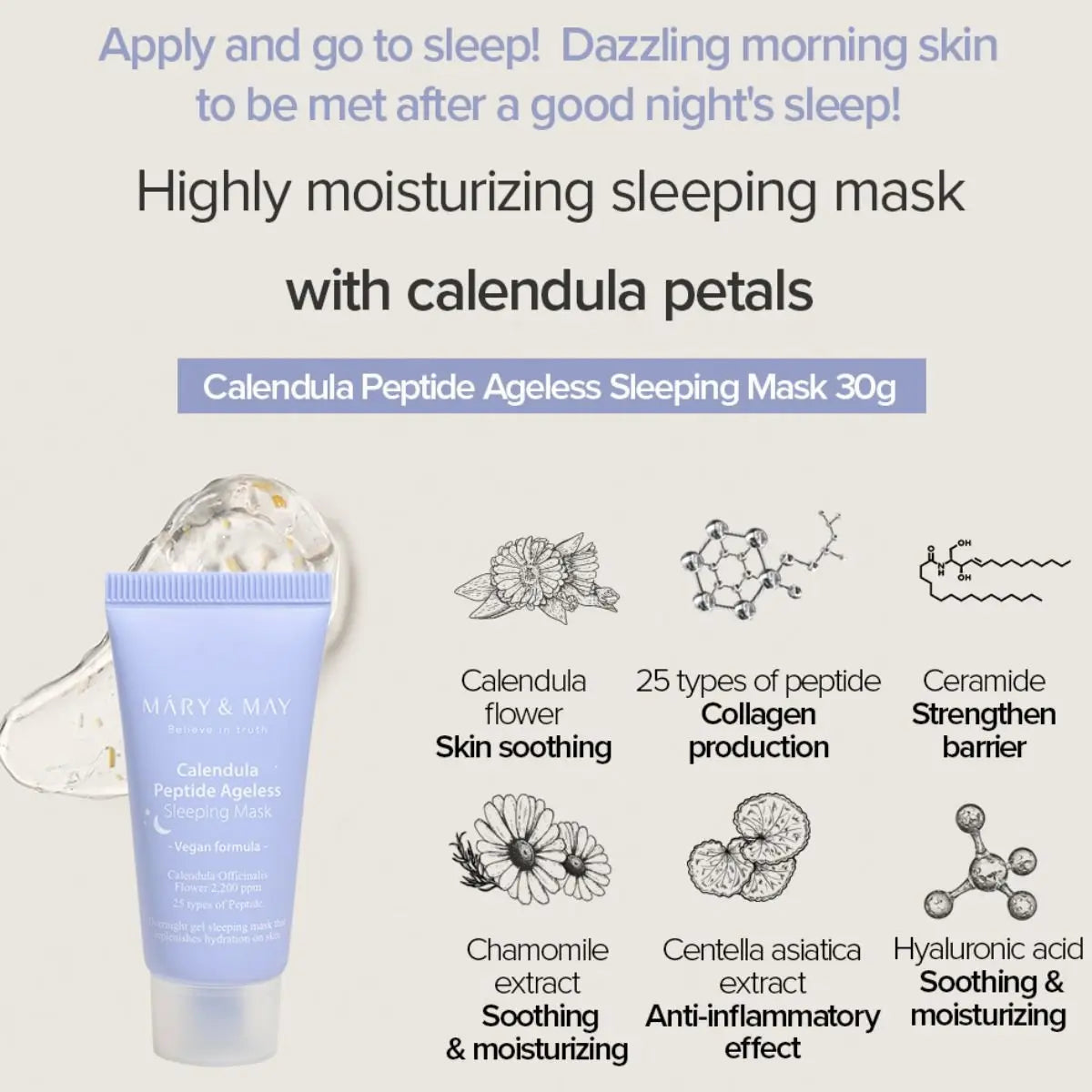 Mary&May : Vegan Wash Off Mask Mini Gift Set