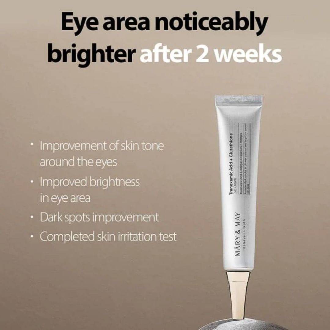 Mary&May : Tranexamic Acid + Glutathione Eye Cream