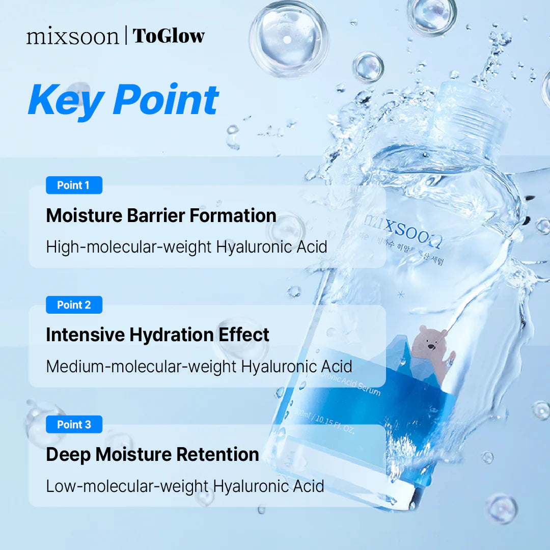 mixsoon : Glacier Water Hyaluronic Acid Serum
