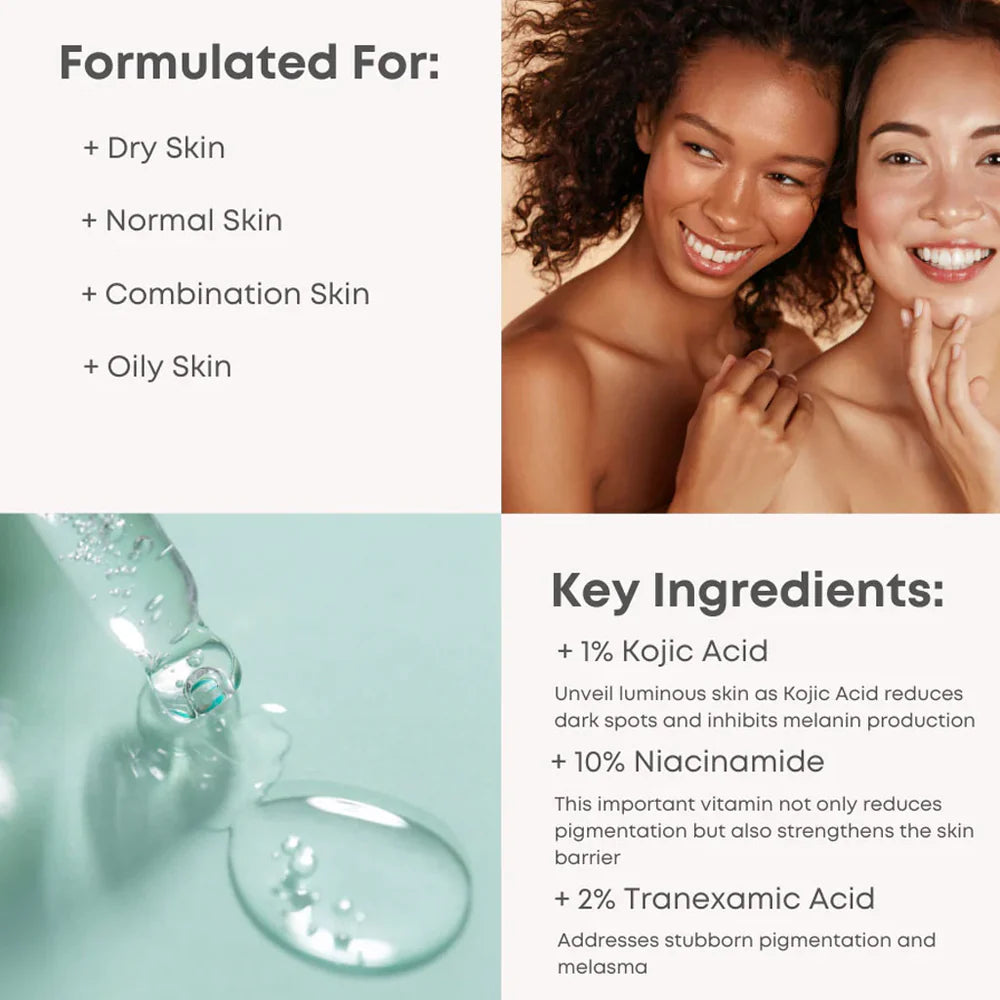 NINELESS : B-Boost 1% Kojic Acid Serum