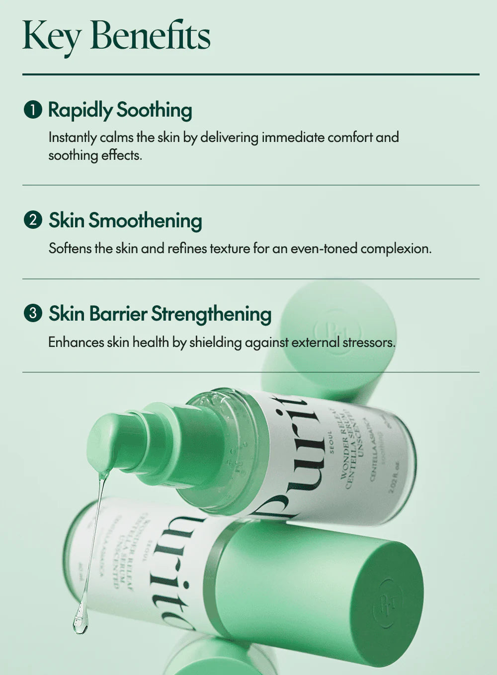 Purito SEOUL : Wonder Releaf Centella Serum Unscented