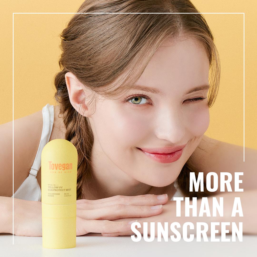 Tovegan : Yellow UV Sun Protect Mist