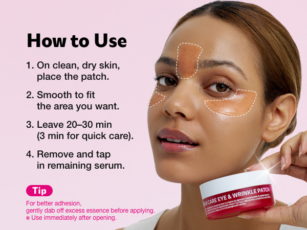 ISOI : Bulgarian Rose Blemish Care Eye & Wrinkle Patch