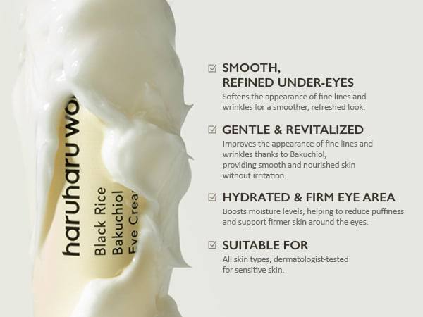 haruharu wonder : Black Rice Bakuchiol Eye Cream