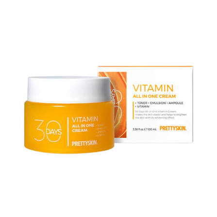 PRETTYSKIN : 30 Days All In One Vitamin Cream