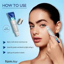 Farmstay : Collagen Water Full Moist Rolling Eye Serum