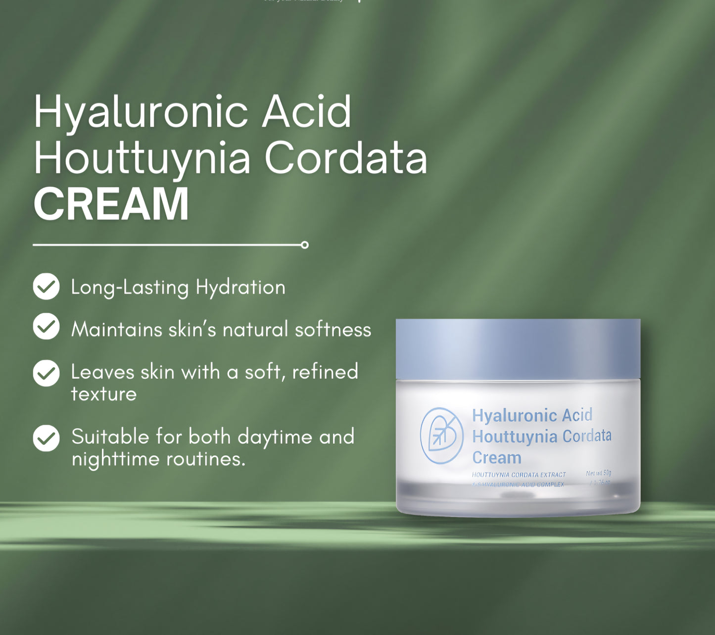 esfolio : Hyaluronic Acid Houttuynia Cordata Cream