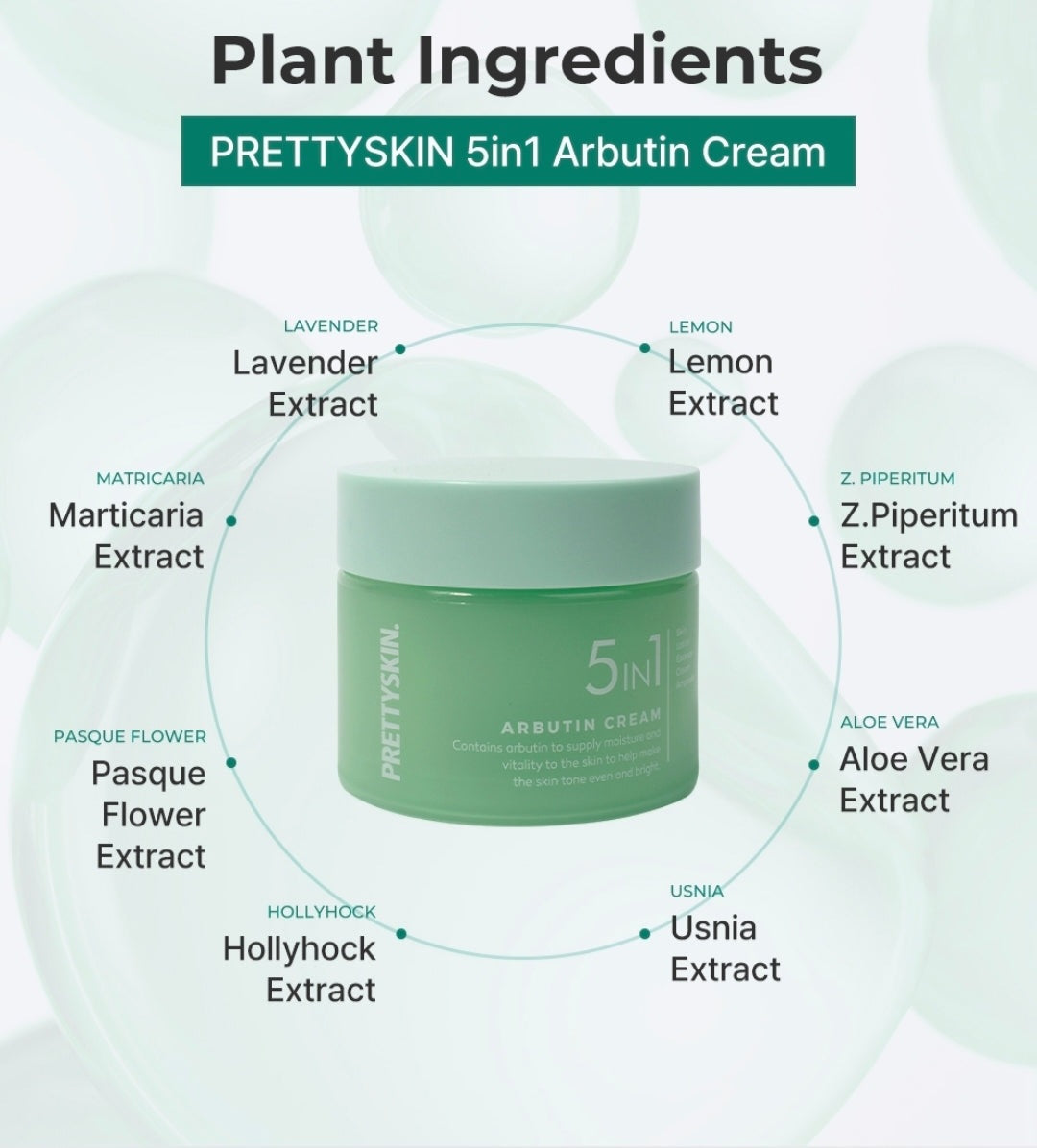 PRETTYSKIN : 5In1 Arbutin Cream