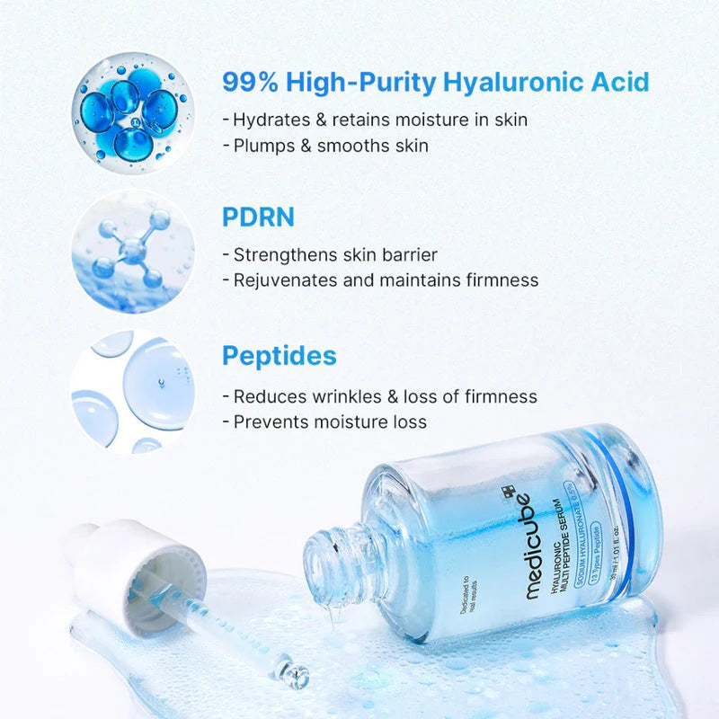 medicube : Hyaluronic Multi Peptide Serum