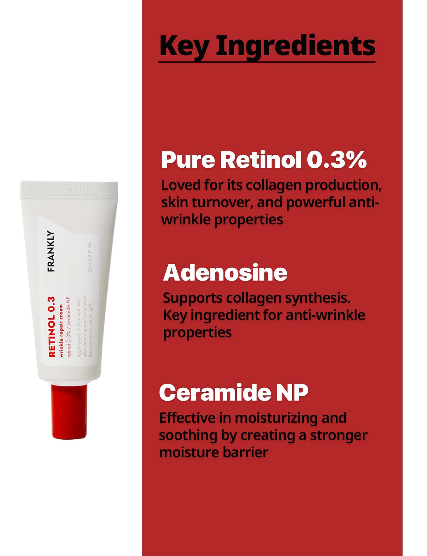 FRANKLY : Retinol 0.3 Cream