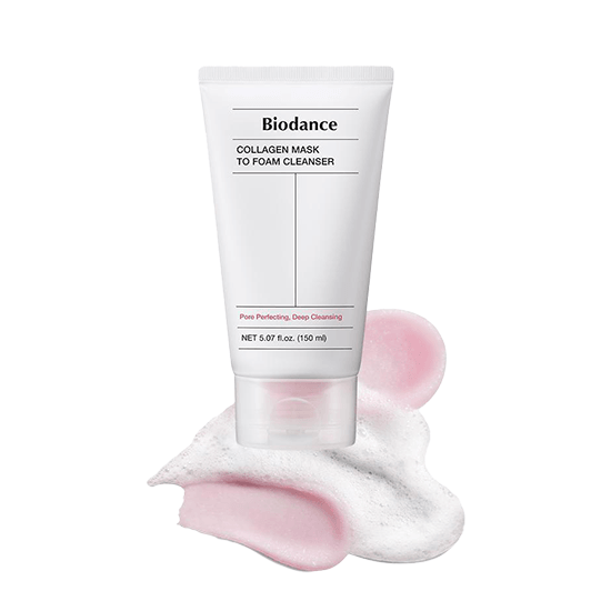 Biodance : Collagen Mask To Foam Cleanser