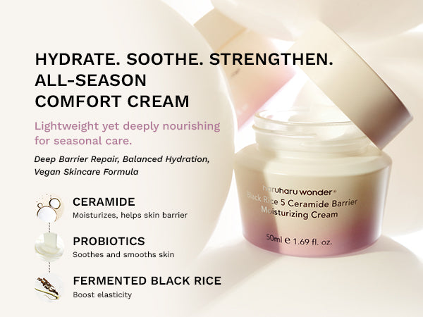 haruharu wonder : Black Rice 5 Ceramide Barrier Moisturizing Cream