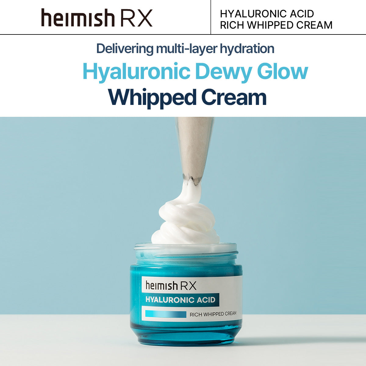 heimish : RX Hyaluronic Acid Rich Whipped Cream