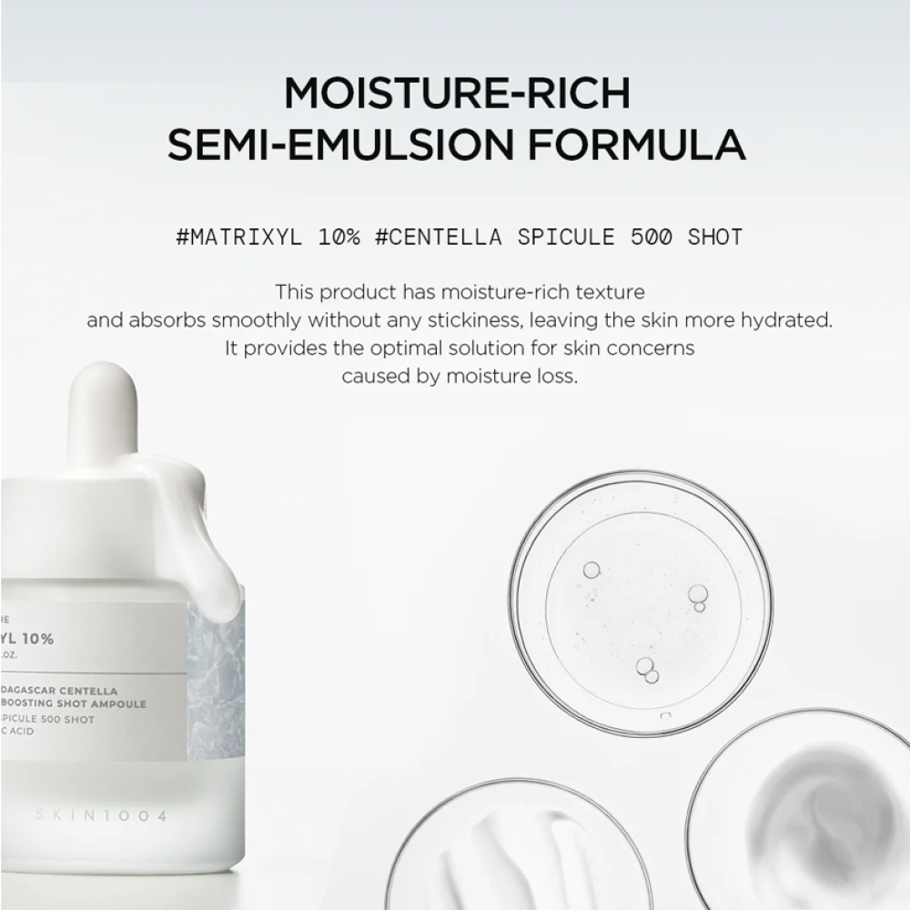 SKIN1004 : Madagascar Centella Matrixyl 10 Boosting Shot Ampoule