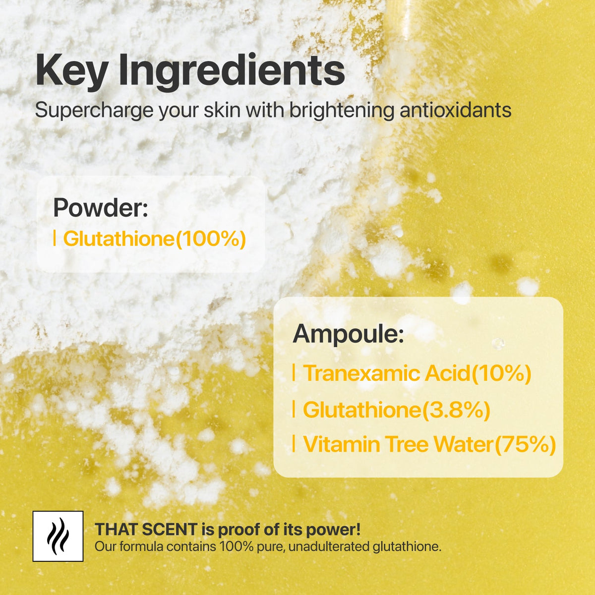 numbuzin : No.5 Glutathione TXA Advanced Dark Spot Ampoule Concentrate