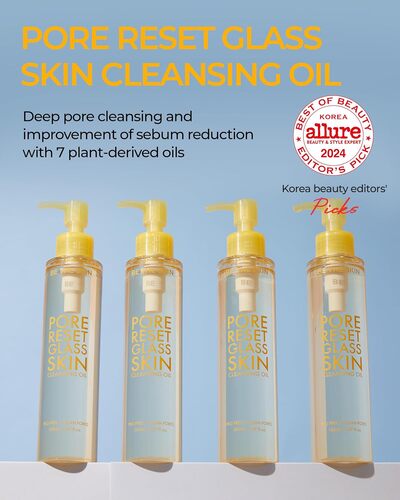 be the skin : Pore Reset Glass Skin Cleansing Oil