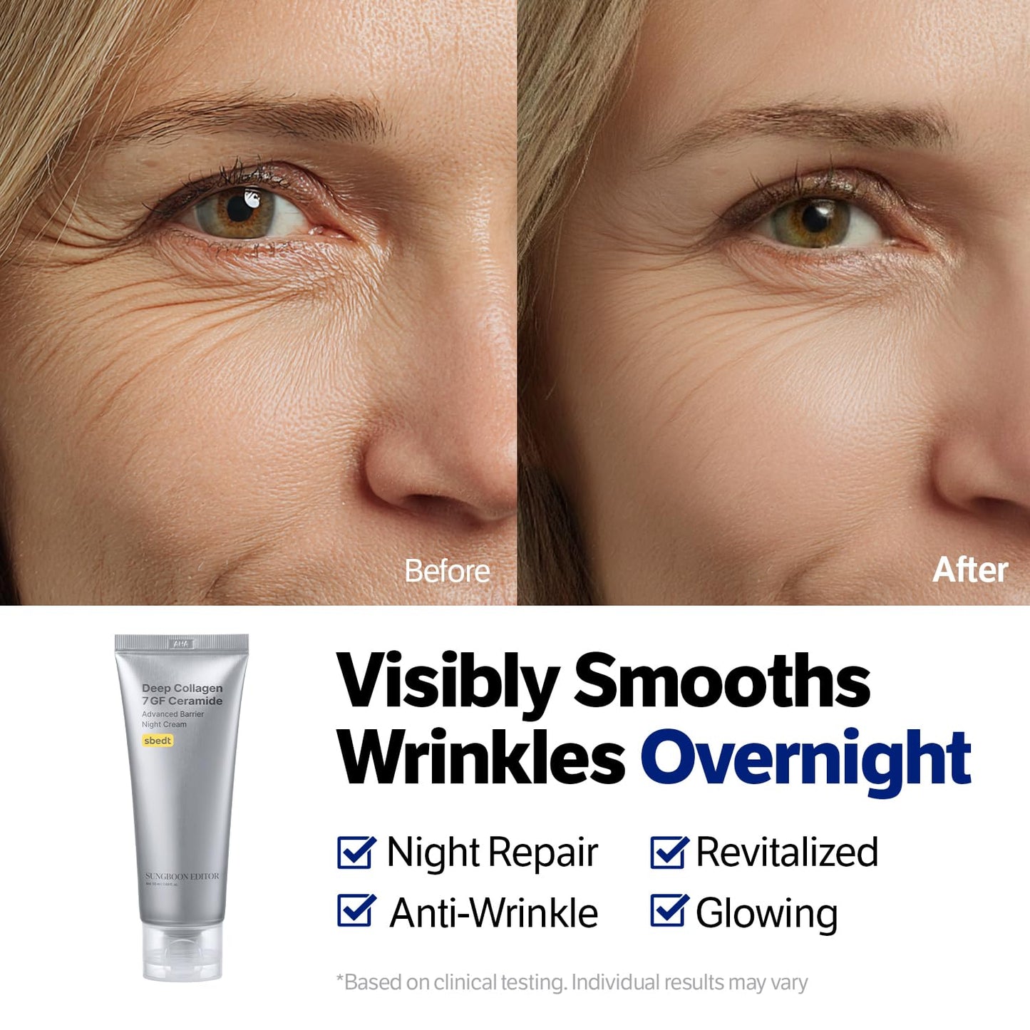 SUNGBOON EDITOR : Deep Collagen 7GF Ceramide Advanced Barrier Night Cream