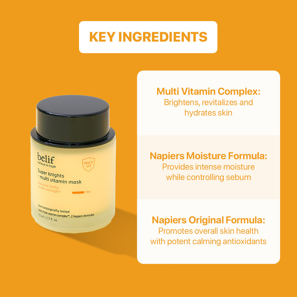 Belif : Super Knights Multi Vitamin Mask