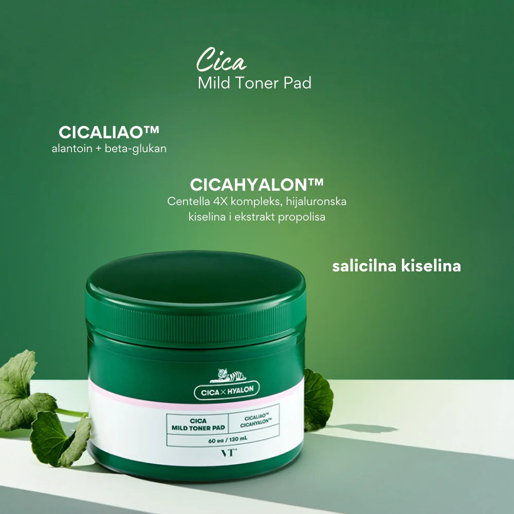VT : Cica Mild Toner Pad
