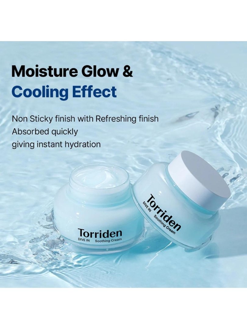 Torriden : DIVE-IN Low Molecular Hyaluronic Acid Soothing Cream