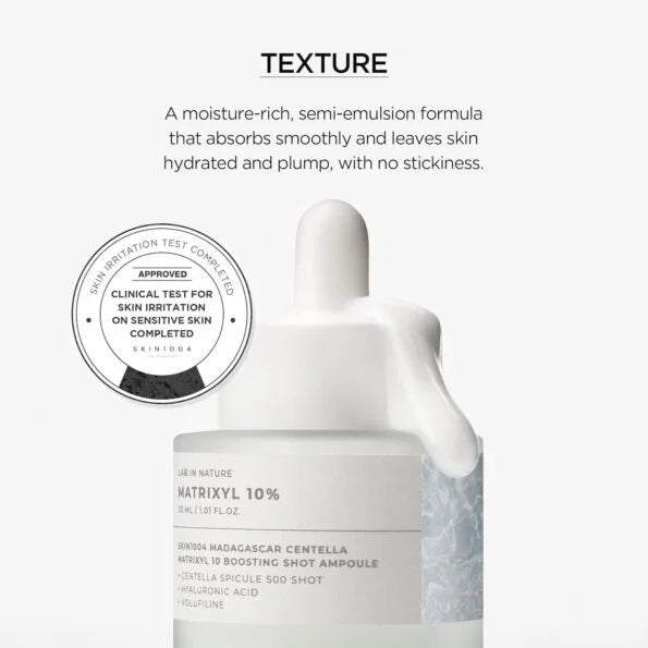 SKIN1004 : Madagascar Centella Matrixyl 10 Boosting Shot Ampoule