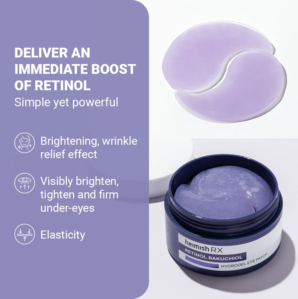 heimish : RX Retinol Bakuchiol Hydrogel Eye Patch