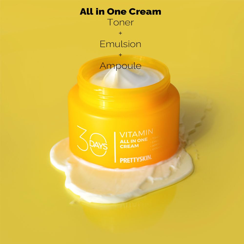 PRETTYSKIN : 30 Days All In One Vitamin Cream