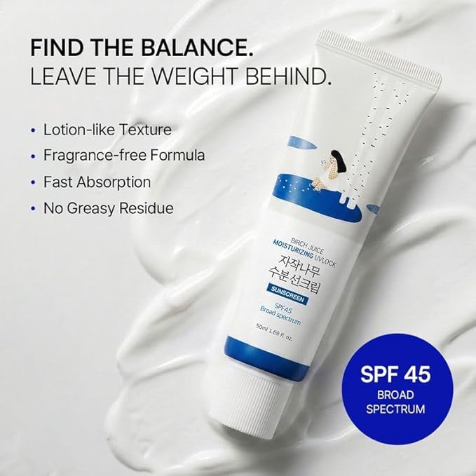 ROUND LAB :  Birch Juice Moisturizing Sunscreen