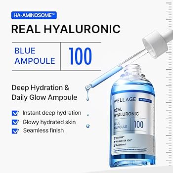 WELLAGE : Real Hyaluronic Blue 100 Ampoule