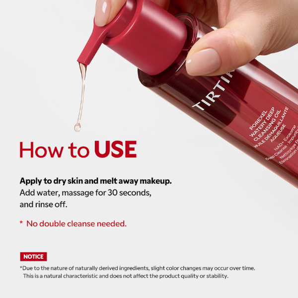 TIRTIR : Porexel Watery Deep Cleansing Oil
