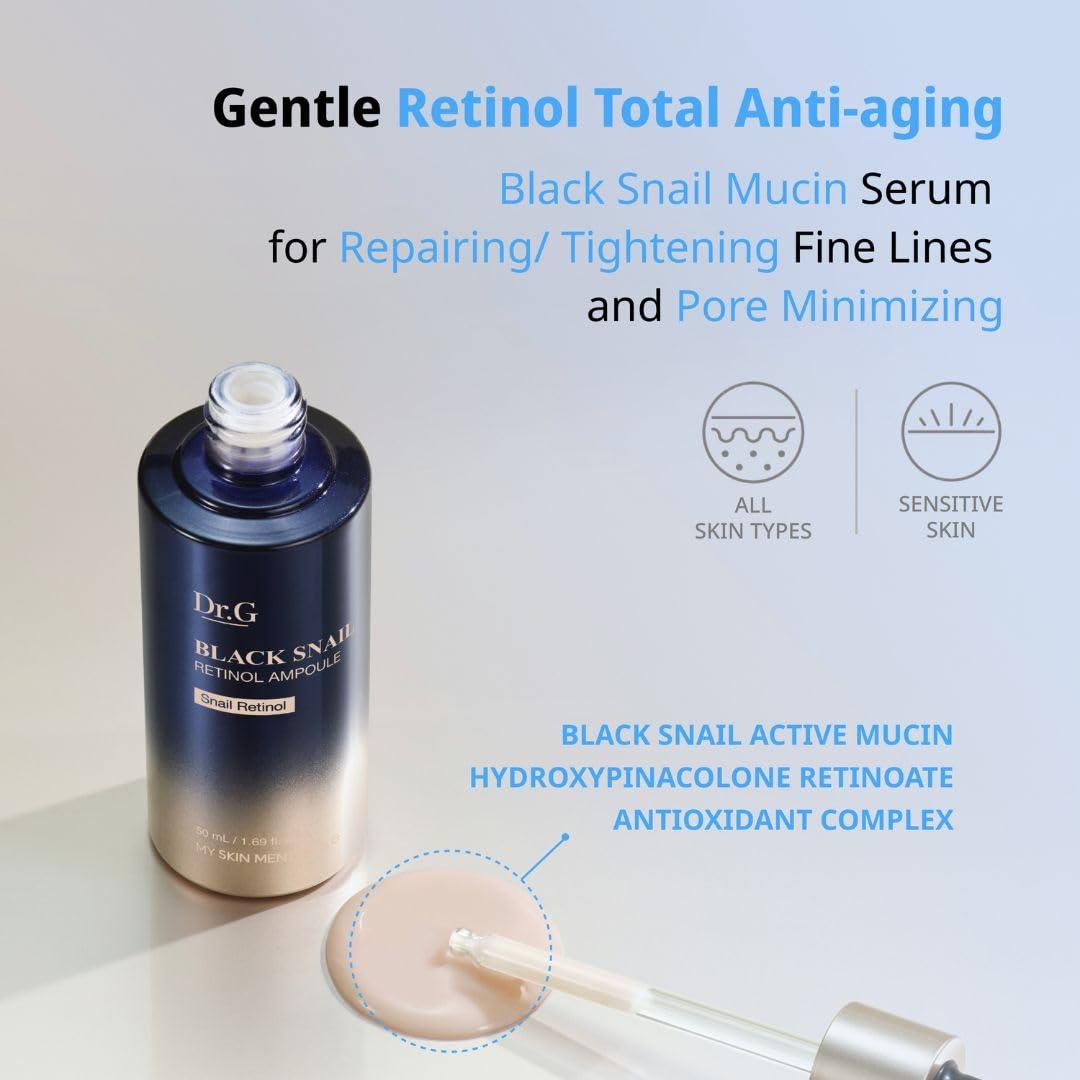 Dr.G : Black Snail Retinol Ampoule