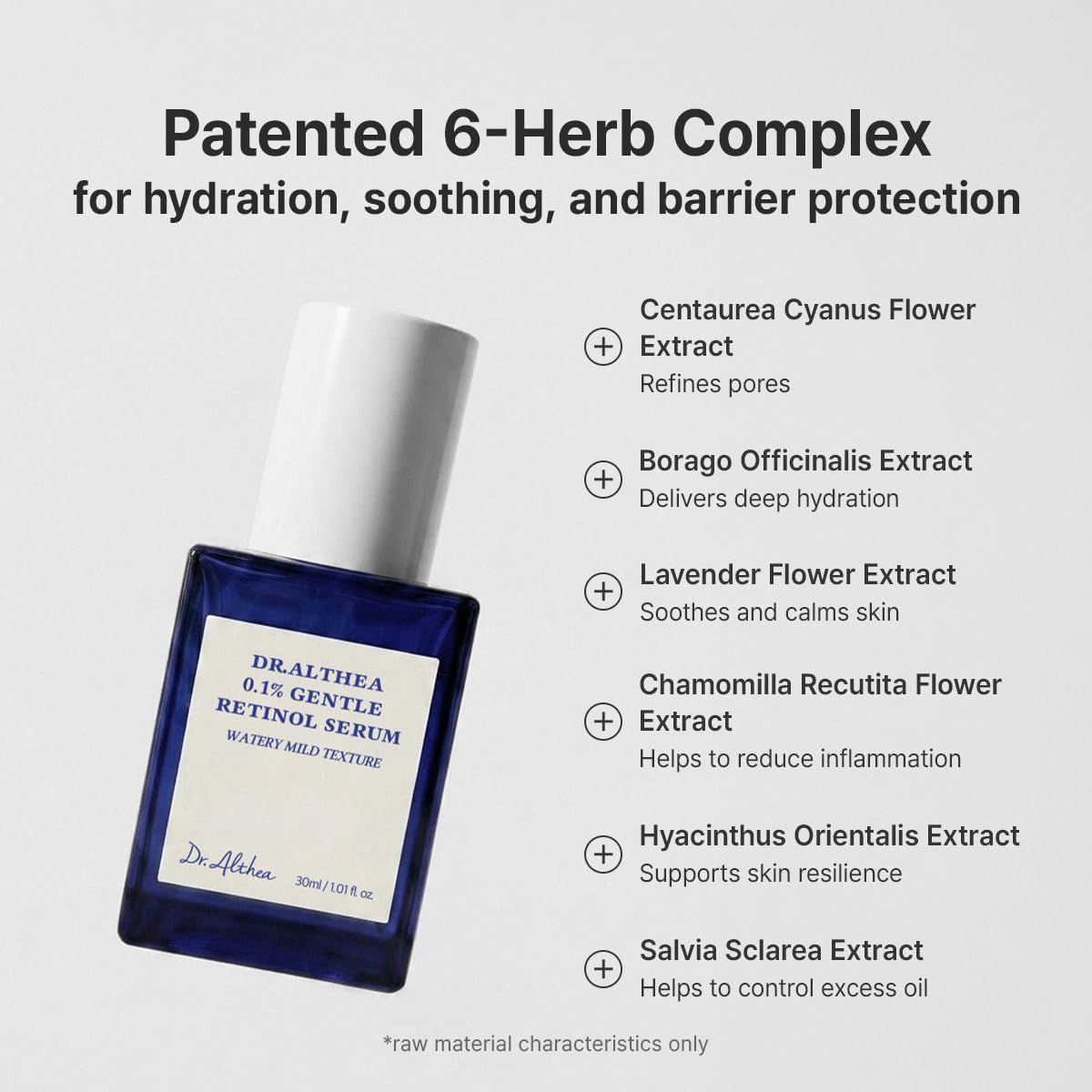 Dr. Althea - 0.1% Gentle Retinol Serum