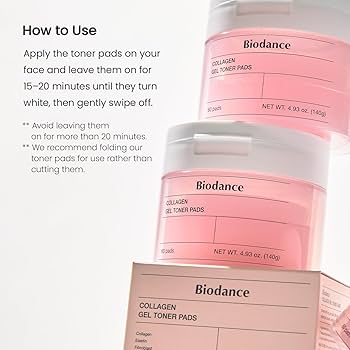 Biodance : Collagen Gel Toner Pads