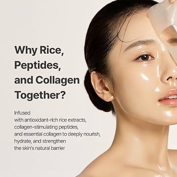 Nacific : Rice Pepta Collagen Gel Mask Set
