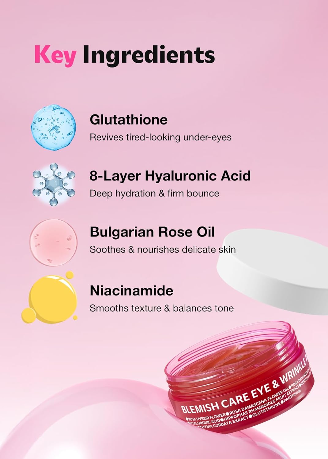 ISOI : Bulgarian Rose Blemish Care Eye & Wrinkle Patch