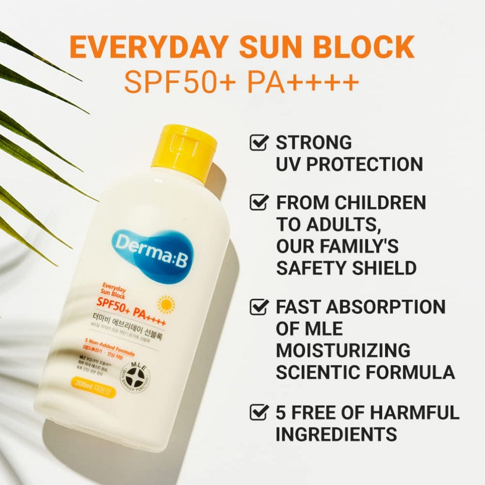 Derma: B : Everyday Sun Block