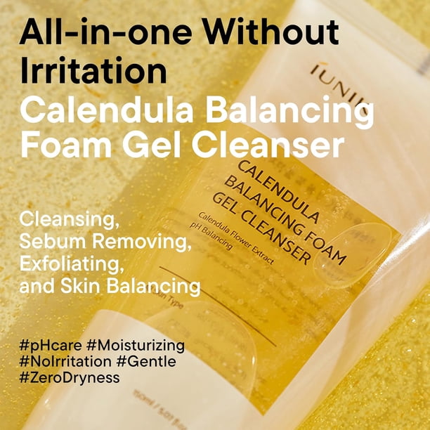 iUNIK : Calendula Balancing Foam Gel Cleanser