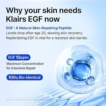 Dear Klairs : EGF Blue AC Calming Serum