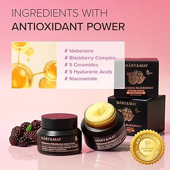 Mary&May : Idebenone Blackberry Intense Cream