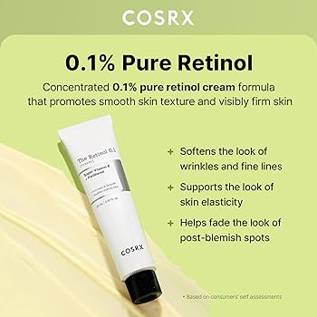 COSRX : The Retinol 0.1 Cream