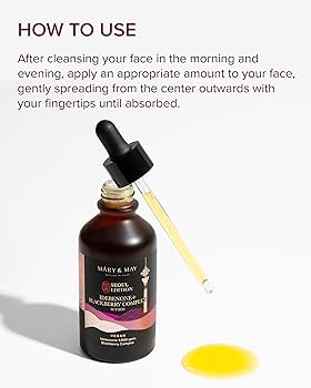 Mary&May : Idebenone + Blackberry Complex Serum