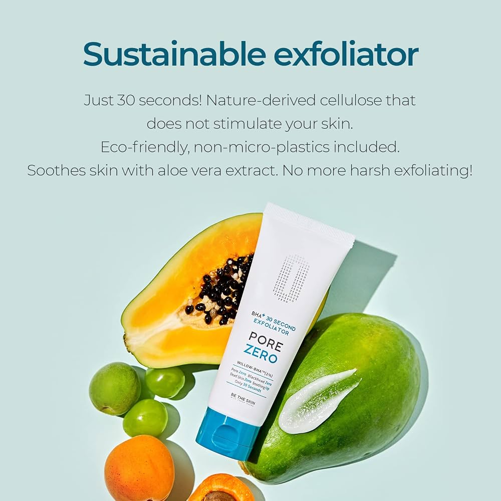 be the skin : BHA+ Pore Zero 30 Second Exfoliator